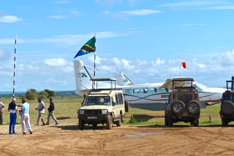 Kogatende Airstrip in Serengeti National Park Near the Mara River