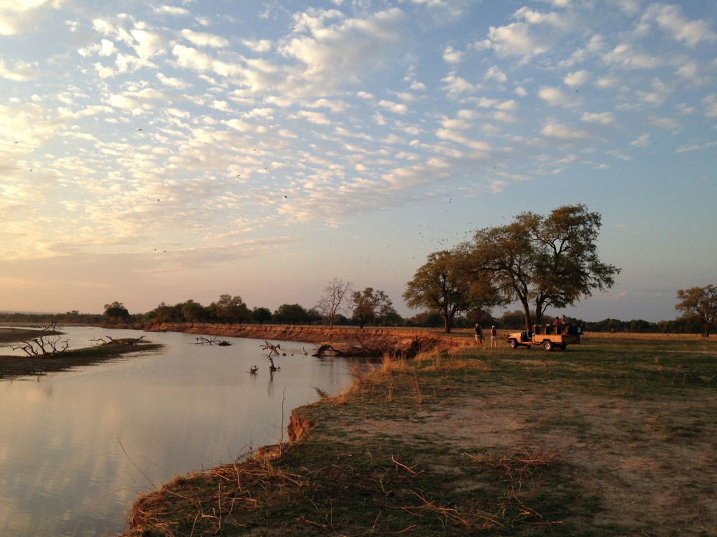 Sun-downers in Serengeti National Park Safari