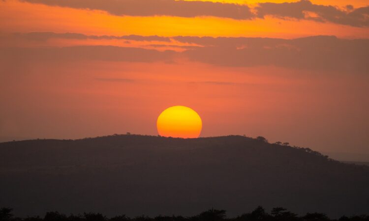 Sundowners in Serengeti