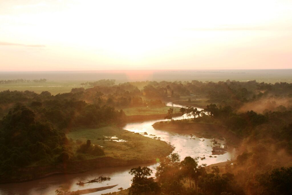 Mbalageti River in Serengeti National Park